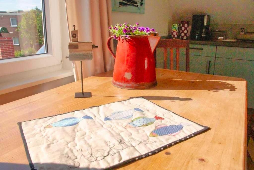 Ferienwohnung Bunte Kuh Borkum Exterior foto